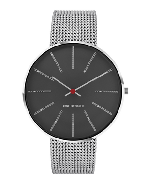 Bankers 40 mm Watch (53118-2008) by Arne Jacobsen