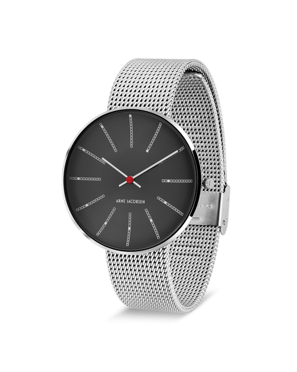 Bankers 40 mm Watch (53118-2008) by Arne Jacobsen