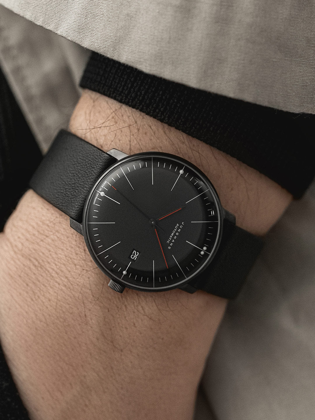 max bill Automatic Bauhaus Watch 27/4308.02 by Junghans