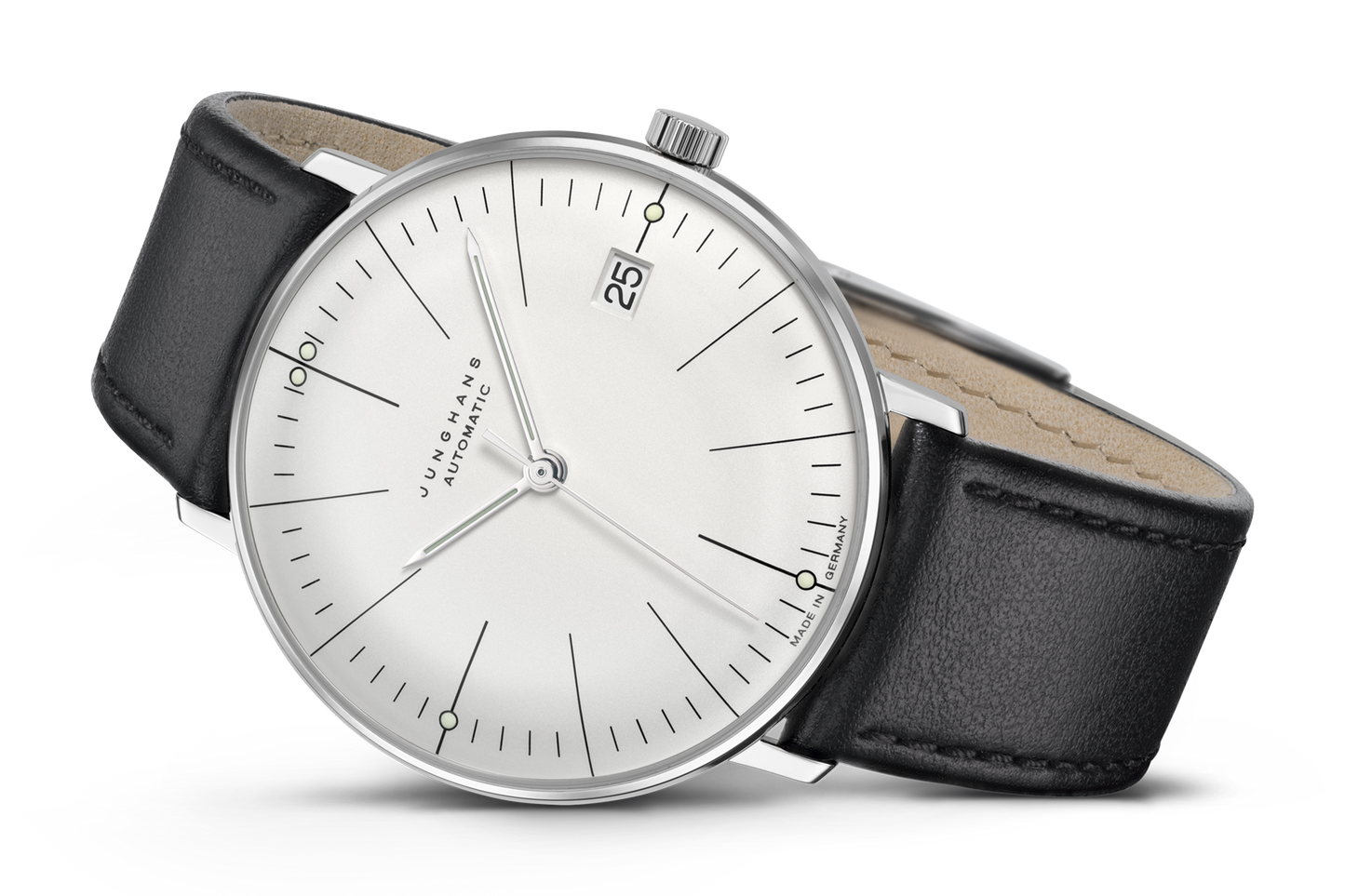 max bill Kleine Automatic Watch 27/4105.02 by Junghans