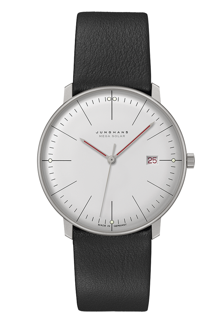 max bill MEGA Solar Bauhaus Watch 59/2326.02 by Junghans