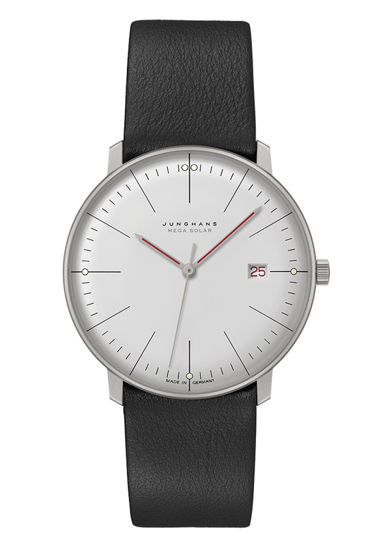 max bill MEGA Solar Bauhaus Watch 59/2326.02 by Junghans