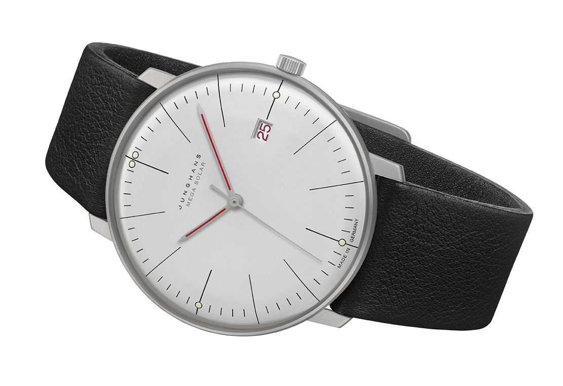 max bill MEGA Solar Bauhaus Watch 59/2326.02 by Junghans