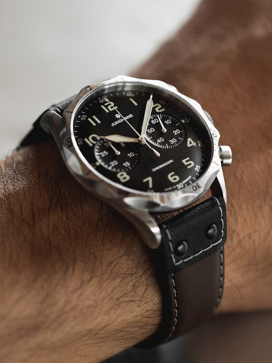 Pilot Chronoscope Watch 27/3591.00 by Junghans