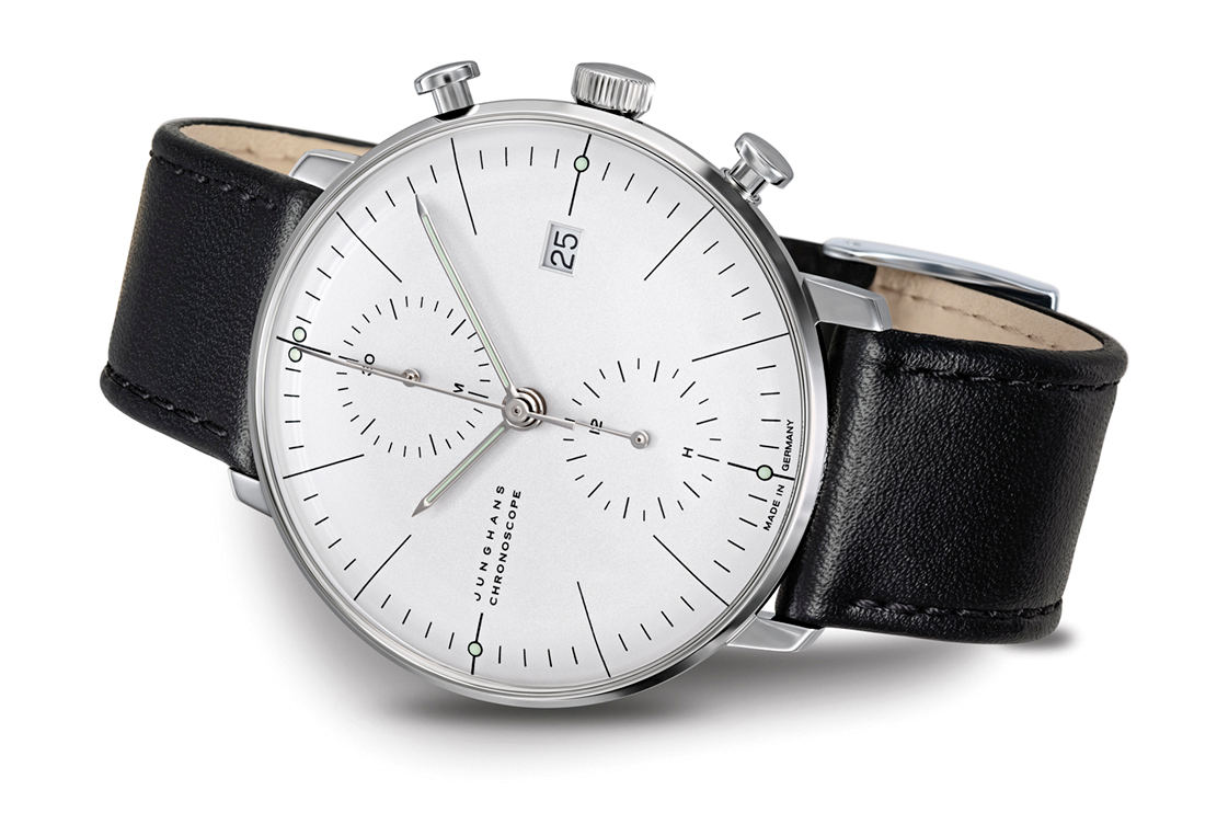 max bill Chronoscope Watch 27/4600.02 by Junghans