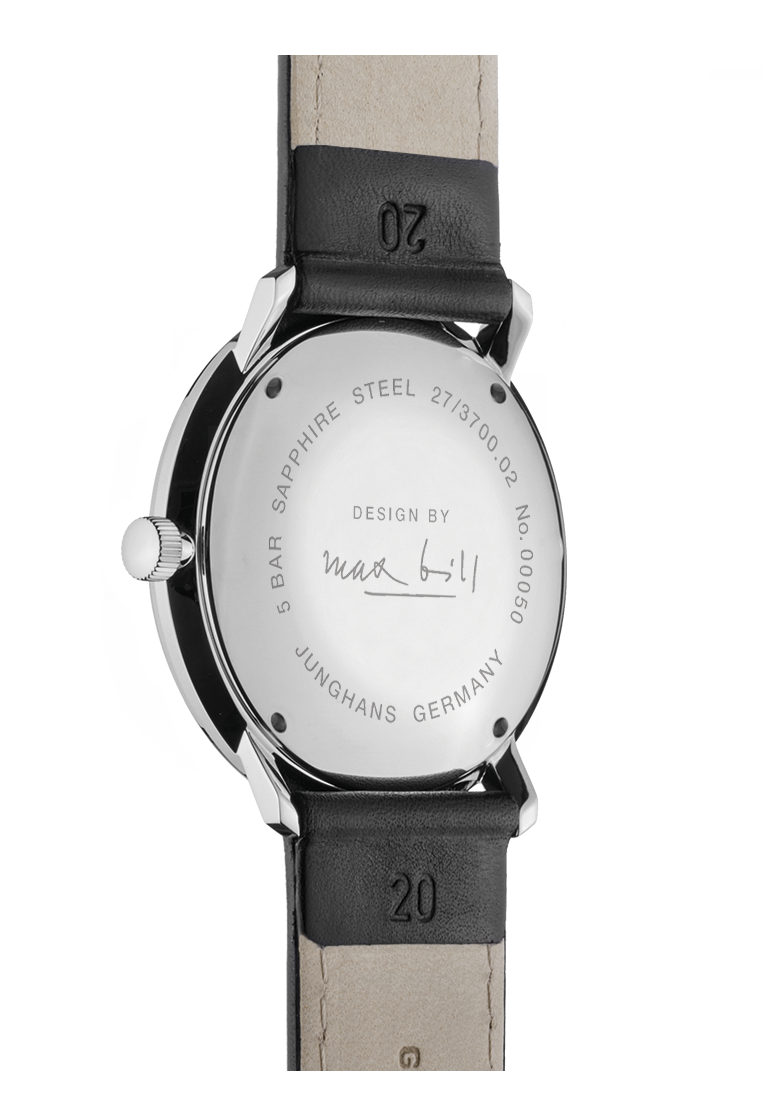 max bill Handaufzug Watch 27/3700.02 by Junghans