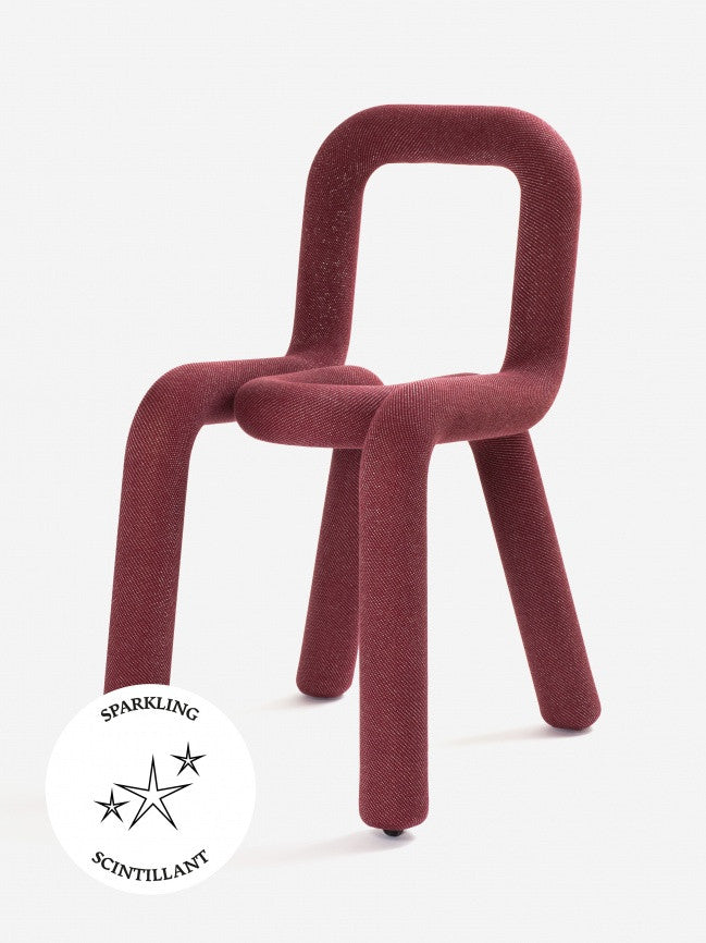MOUSTACHE SPARKLING BOLD CHAIR (RED) BY BIG GAME