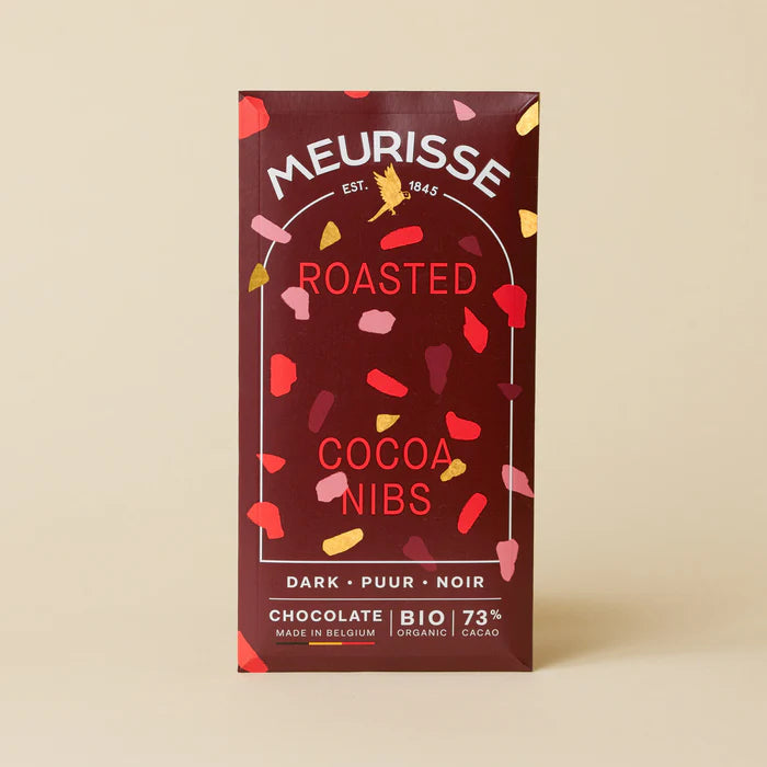 Meurisse - Chocolate Bar - Cacao Nibs - Dark Chocolate 73%