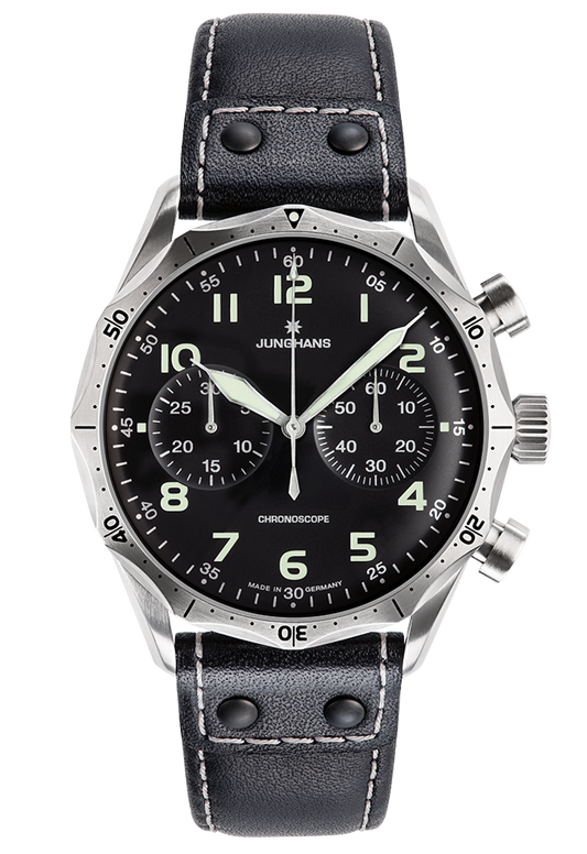 Pilot Chronoscope Watch  27/3590.00 by Junghans