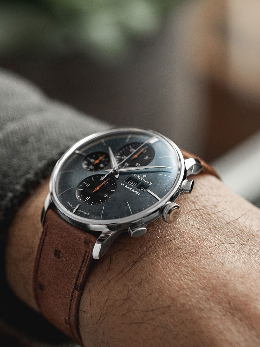 Meister Chronoscope, Datum englisch Watch 27/4224.03 by Junghans