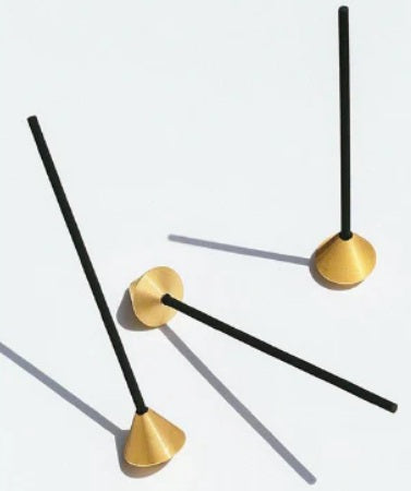 Elemense Incense Stand Brass