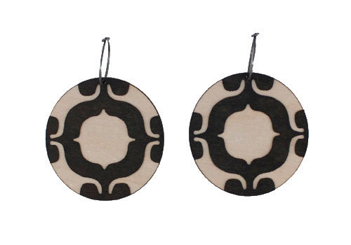 Molly M Design-FIGURE GROUND EARRINGS