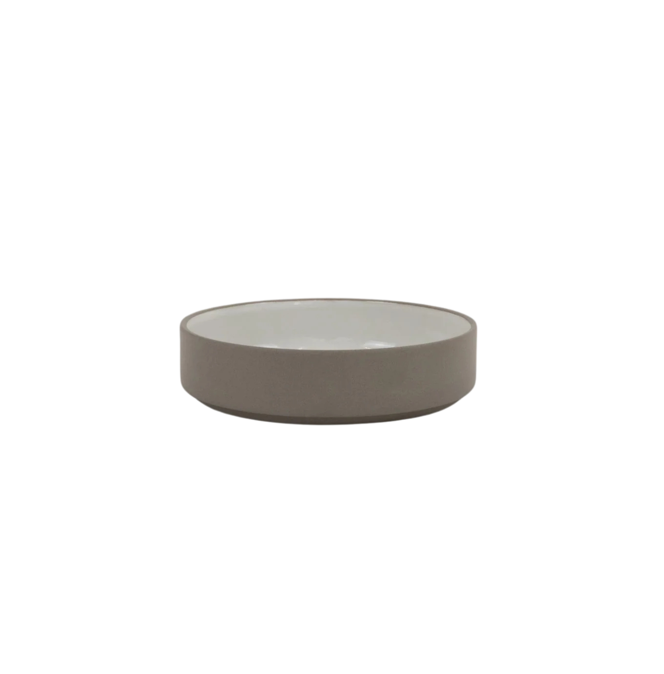 Hasami Porcelain Bowl (Gloss Ash White) 5 5/8 in x 7/16 in (HAW108)