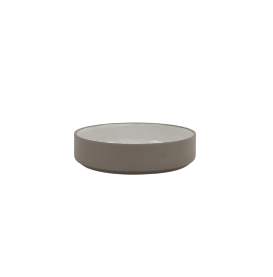 Hasami Porcelain Bowl (Gloss Ash White) 5 5/8 in x 7/16 in (HAW108)