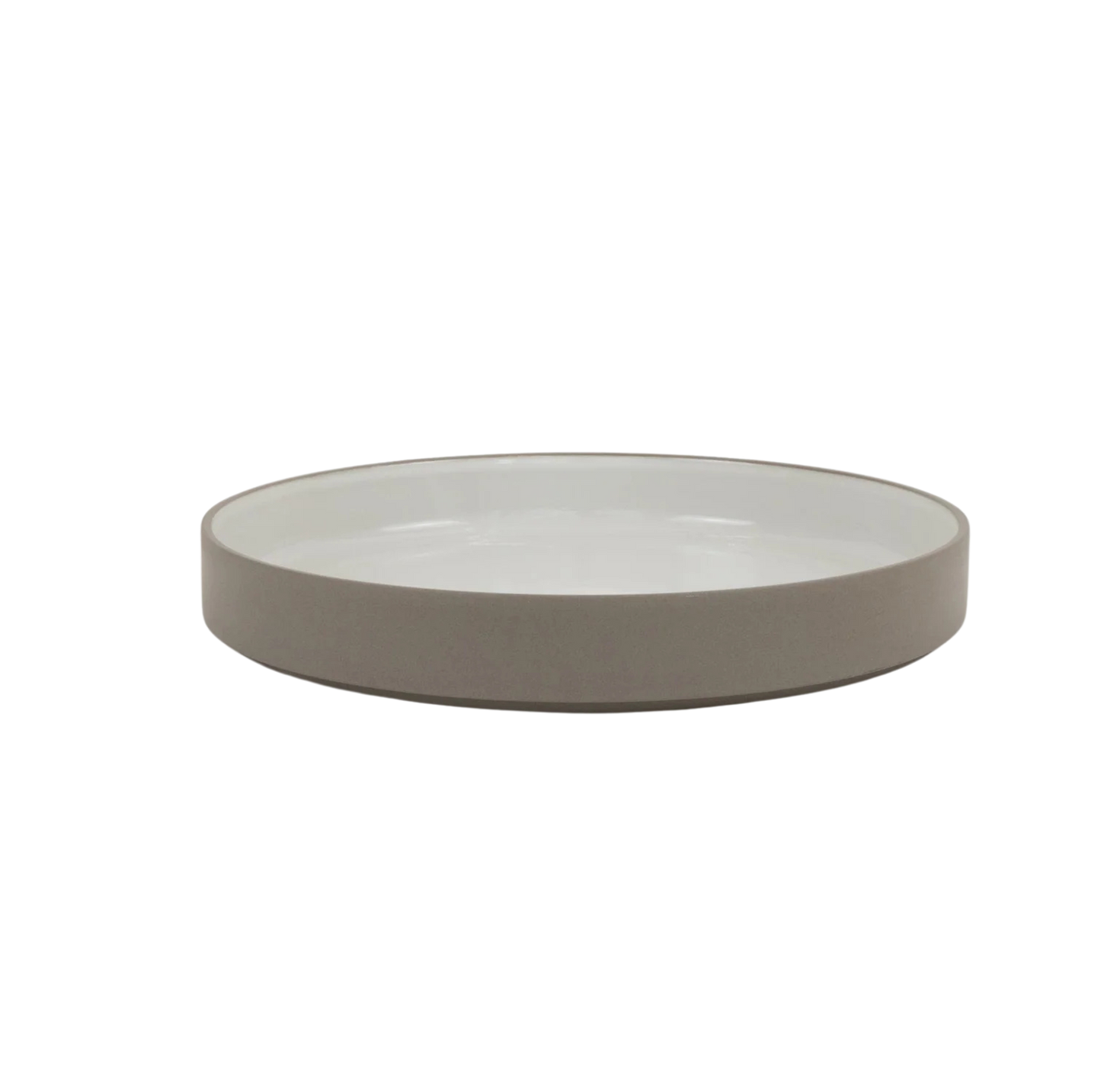 Hasami Porcelain Bowl (Gloss Ash White) 10 in x 7/16 in (HAW111)