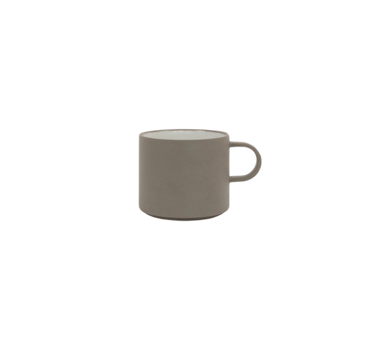 Hasami Porcelain Mug Ash White (11 oz)  3 3/8 x 2 7/8  HAW119