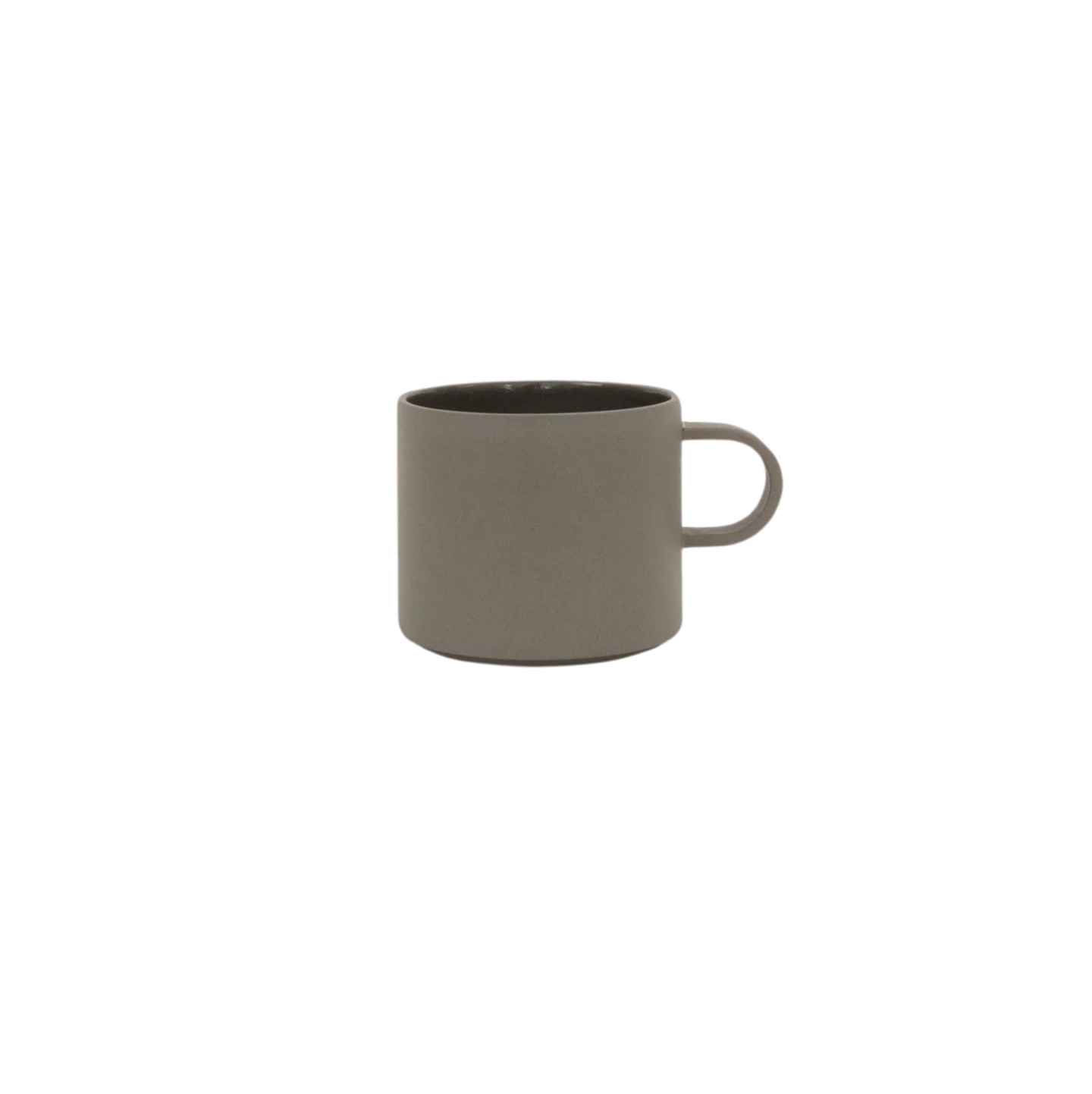 Hasami Porcelain Mug Dark Grey (11 oz)  3 3/8 x 2 7/8  HDG119