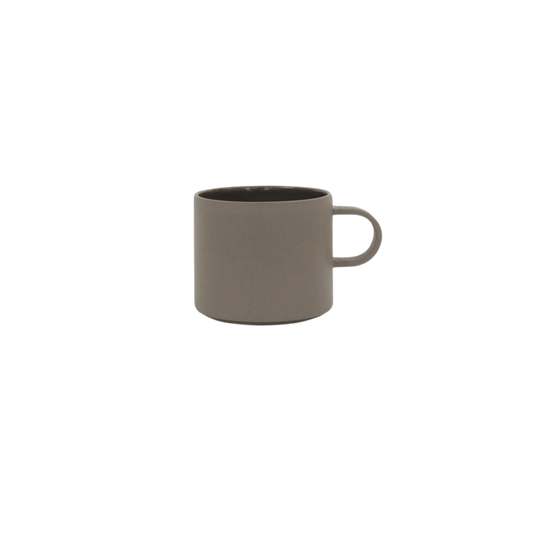 Hasami Porcelain Mug Dark Grey (11 oz)  3 3/8 x 2 7/8  HDG119