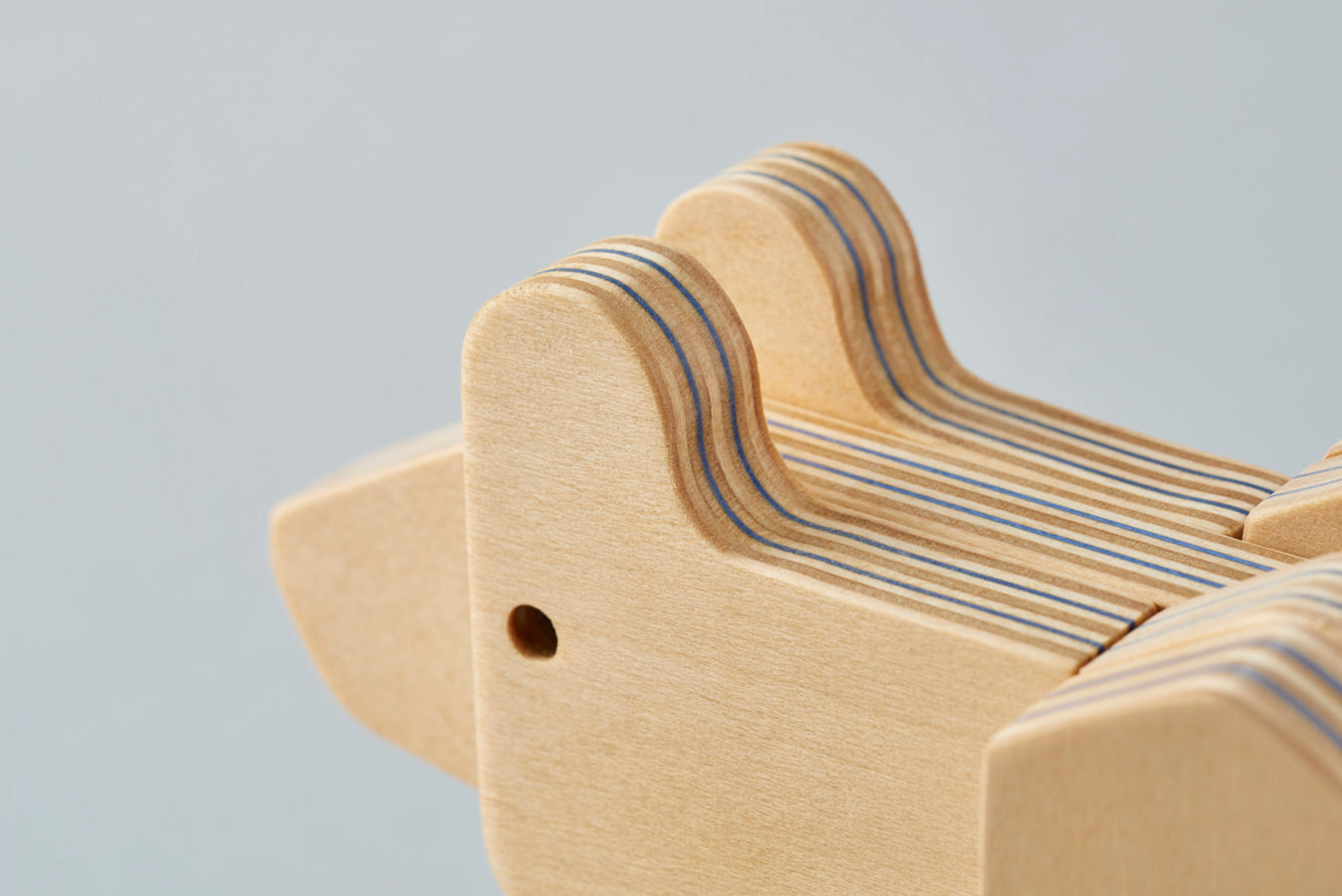 Higuma Bear (Blue) Puzzle by Plywood Laboratory