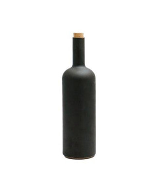 Hasami Porcelain Bottle Black 3.3/8 X 12 (HPB029)