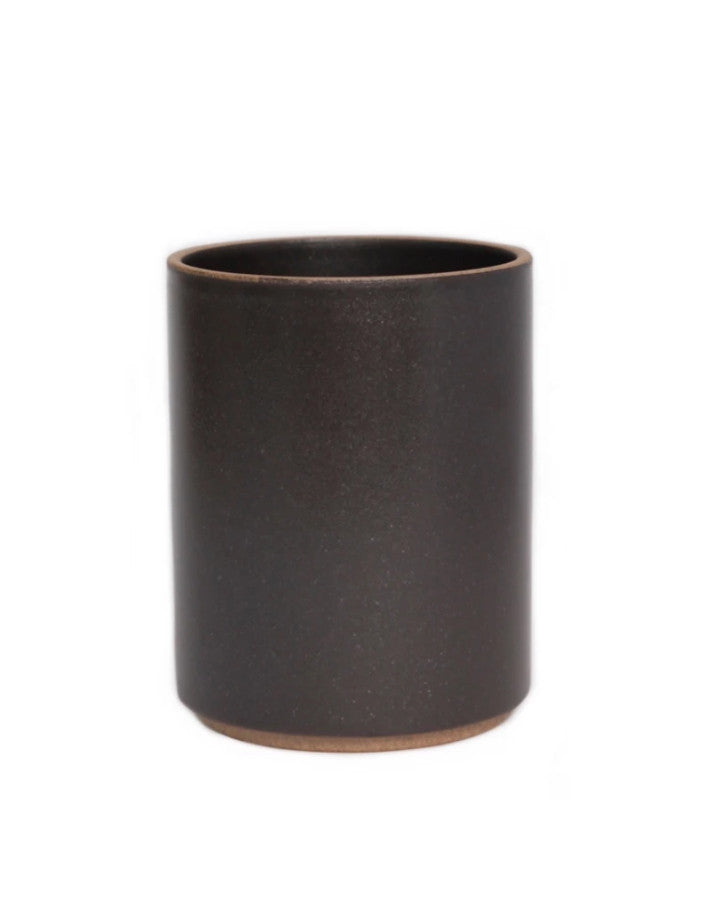 Hasami Porcelain Container/Tumbler Black 3.3/8 in x 4.1/8 in  (HPB038)