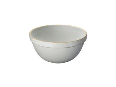 Hasami Porcelain Deep Bowl Gloss Grey 7.3/8" x 3. 1⁄2" (HPM047)