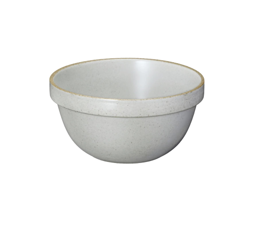 Hasami Porcelain Mid Deep Bowl (Gloss Grey) 5 5/8 in x 2 7/8 in (HPM048)