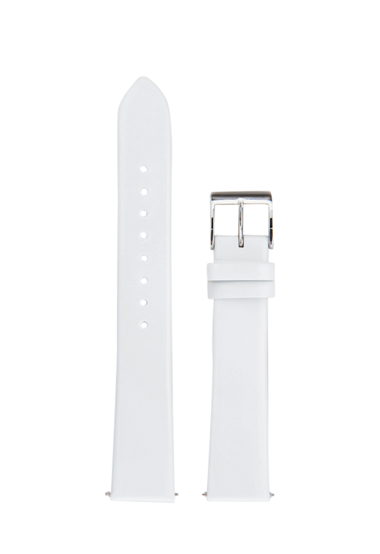 Junghans Cowhide Strap White, 17mm  420506186