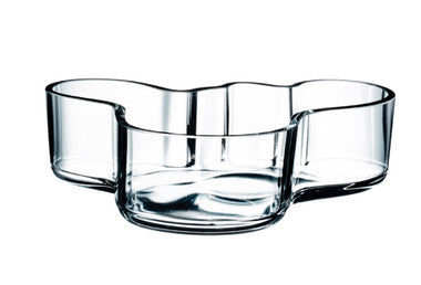 Iittala Alvar Aalto Collection Bowl 8", clear