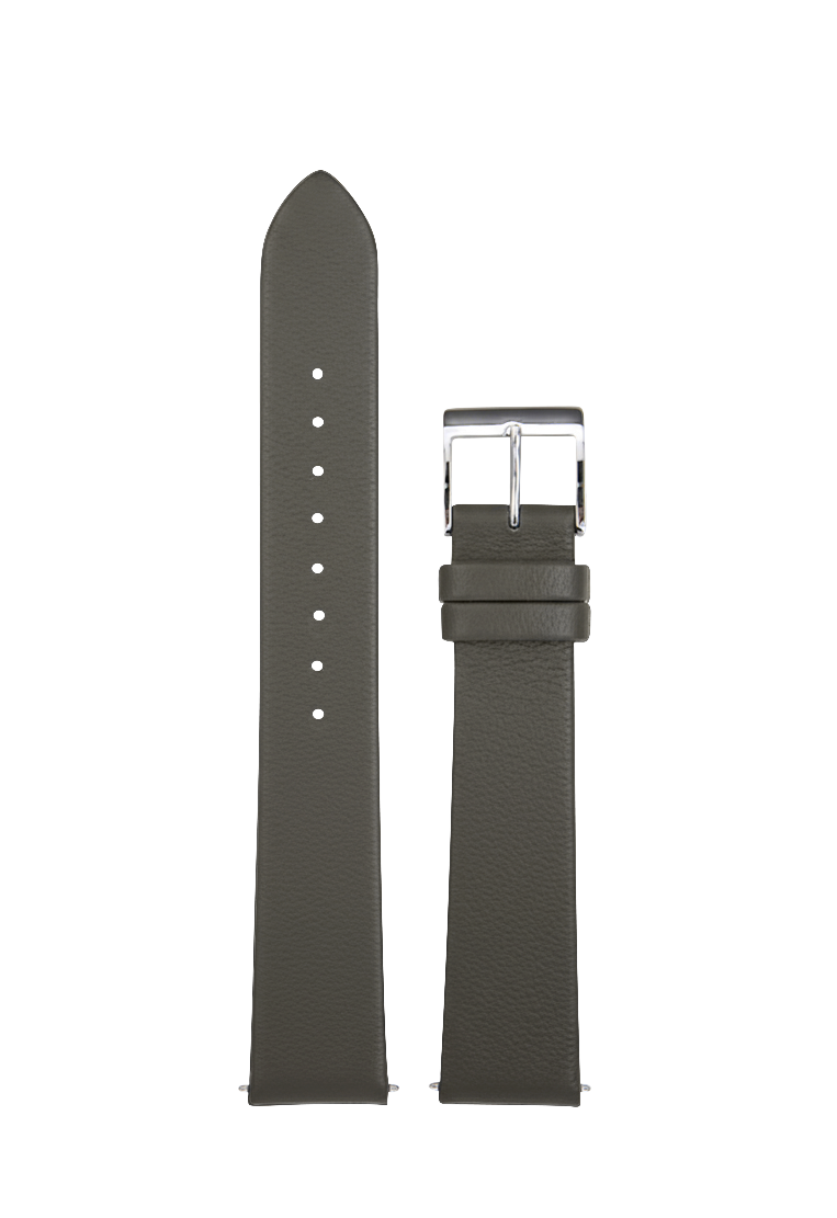 Junghans Cowhide Strap Grey-Brown, 17mm 420507158