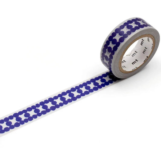 MT Masking Tape - Ladder Dot Blue