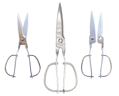 Toribe Seisakusho Kitchen Scissors Stainless Steel TS750