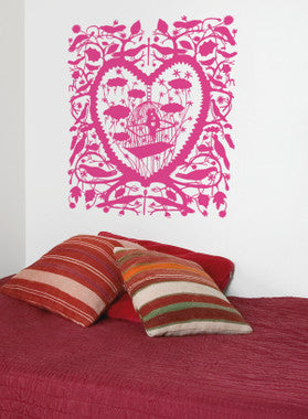 Domestic Wall Sticker Caged Lovers design by Rob Ryan