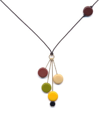 Autumn Multi Drop Pendant by I. Ronni Kappos (IRK Jewelry)