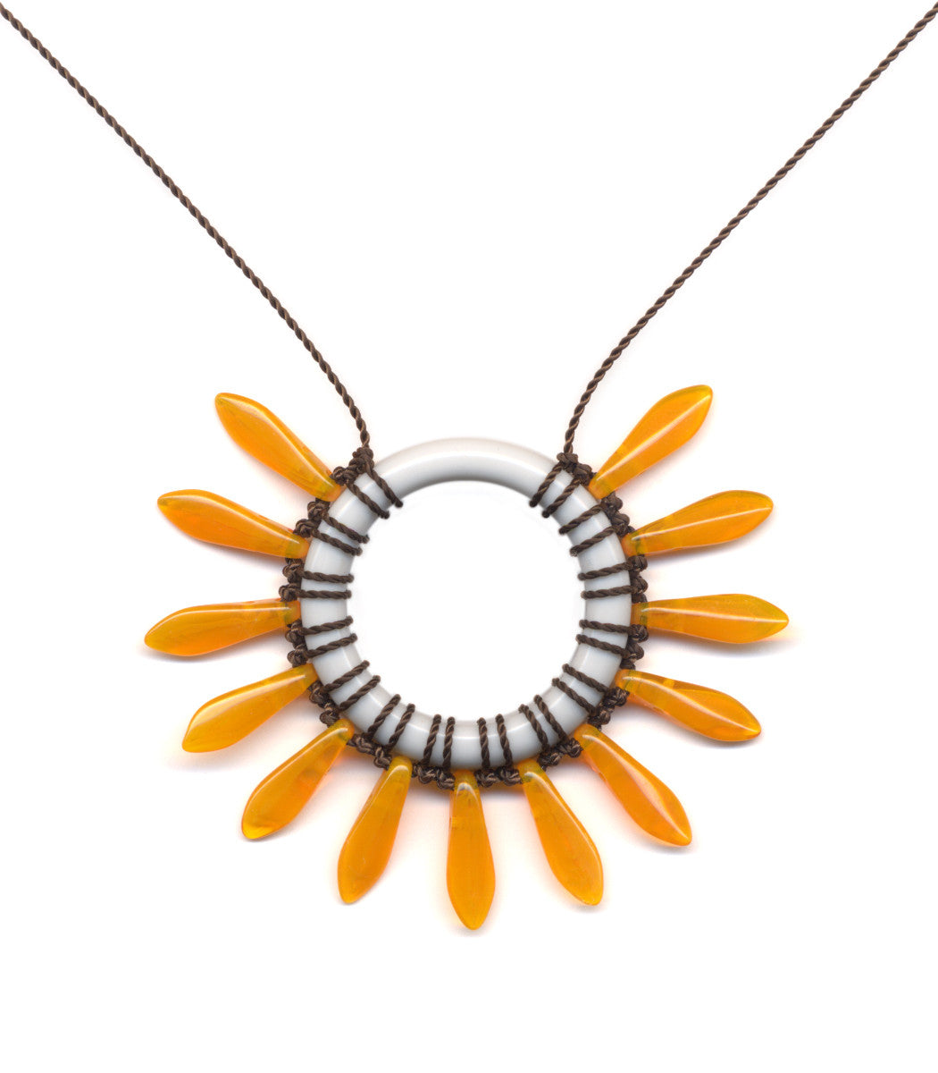 N1925 Sun Ray Necklace by I. Ronni Kappos