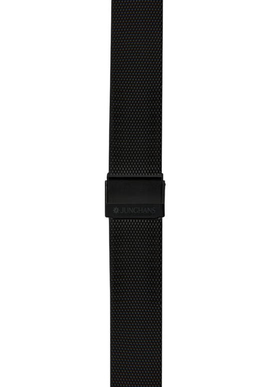 Junghans Milanaise bracelet black PVD coated 420504411