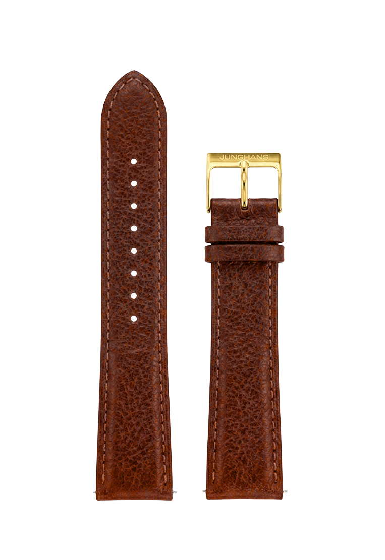 Junghans Leather Strap Brown XL, 21mm420507258
