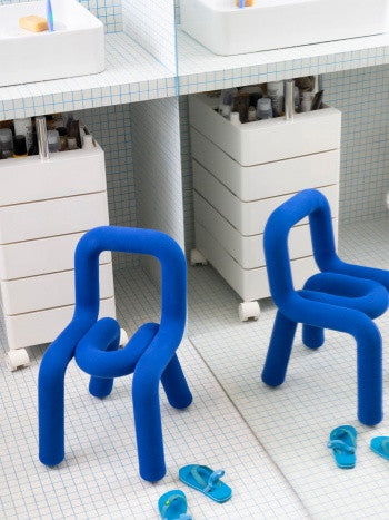 Mini Bold chair for kids Blue
