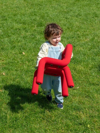 Mini Bold chair for kids Red