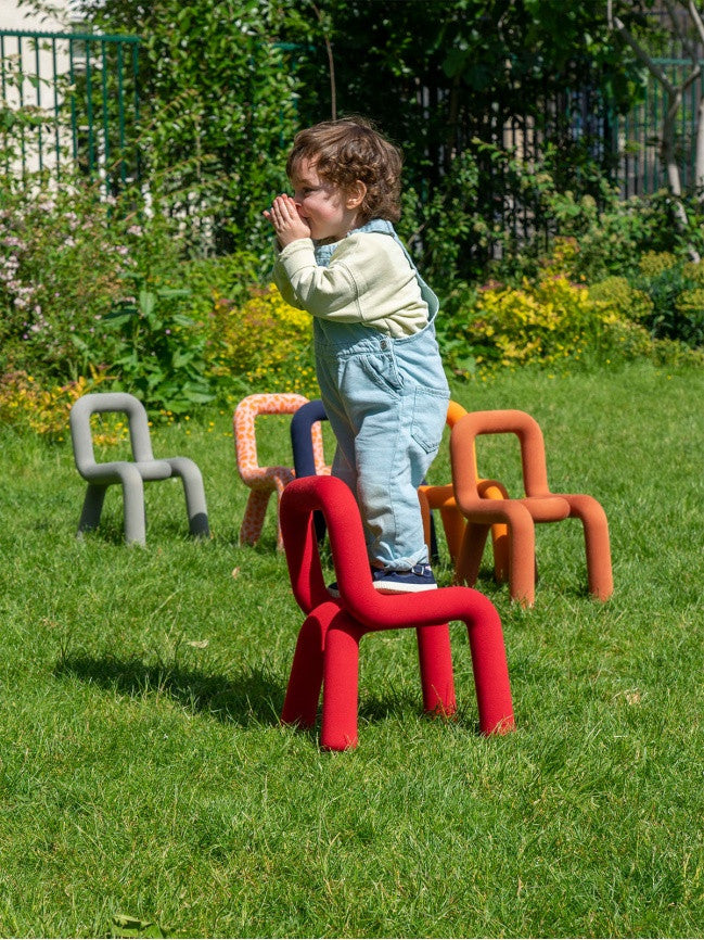 Mini Bold chair for kids Red
