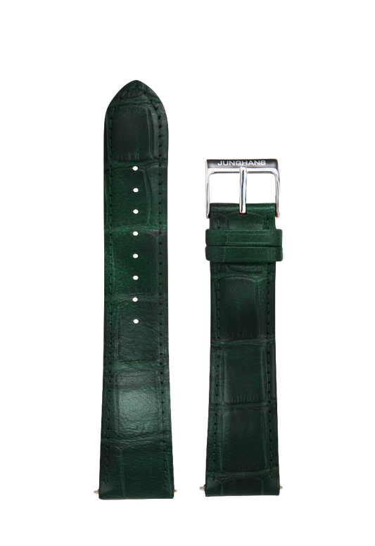 Junghans Cow Hide Green XL, 21mm 420507225