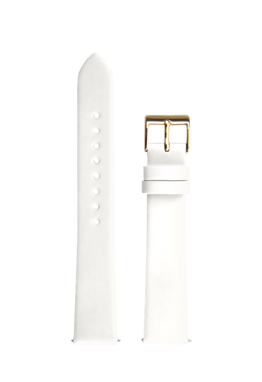 Junghans Cowhide Strap White XS, 17mm 420507154