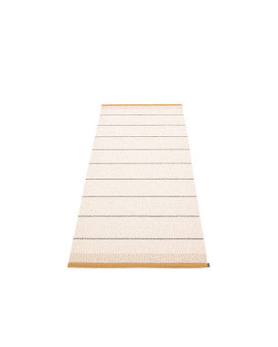 Pappelina Rug BELLE Ochre 2' x 4'