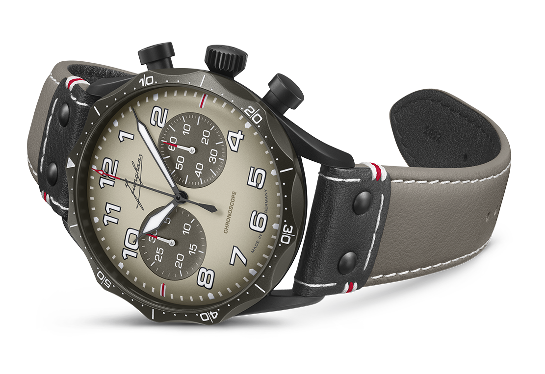 Pilot Chronoscope Desert Watch 27/3398.00 by Junghans