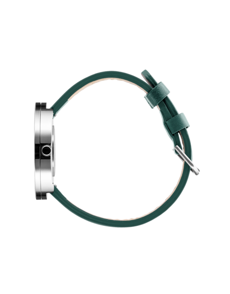 PICTO 40 mm / Thunder Grey dial / Grass Green leather strap