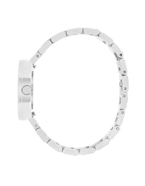 PICTO 30 mm / White dial / Polished Steel bracelet