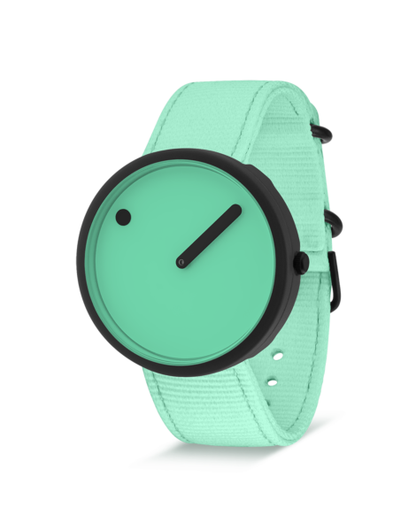 PICTO 40 mm /Pacific Green dial / Pacific Green recycled strap
