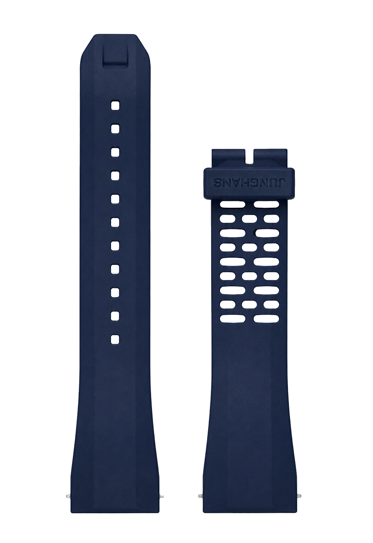 Junghans Rubber Strap Blue 420507281