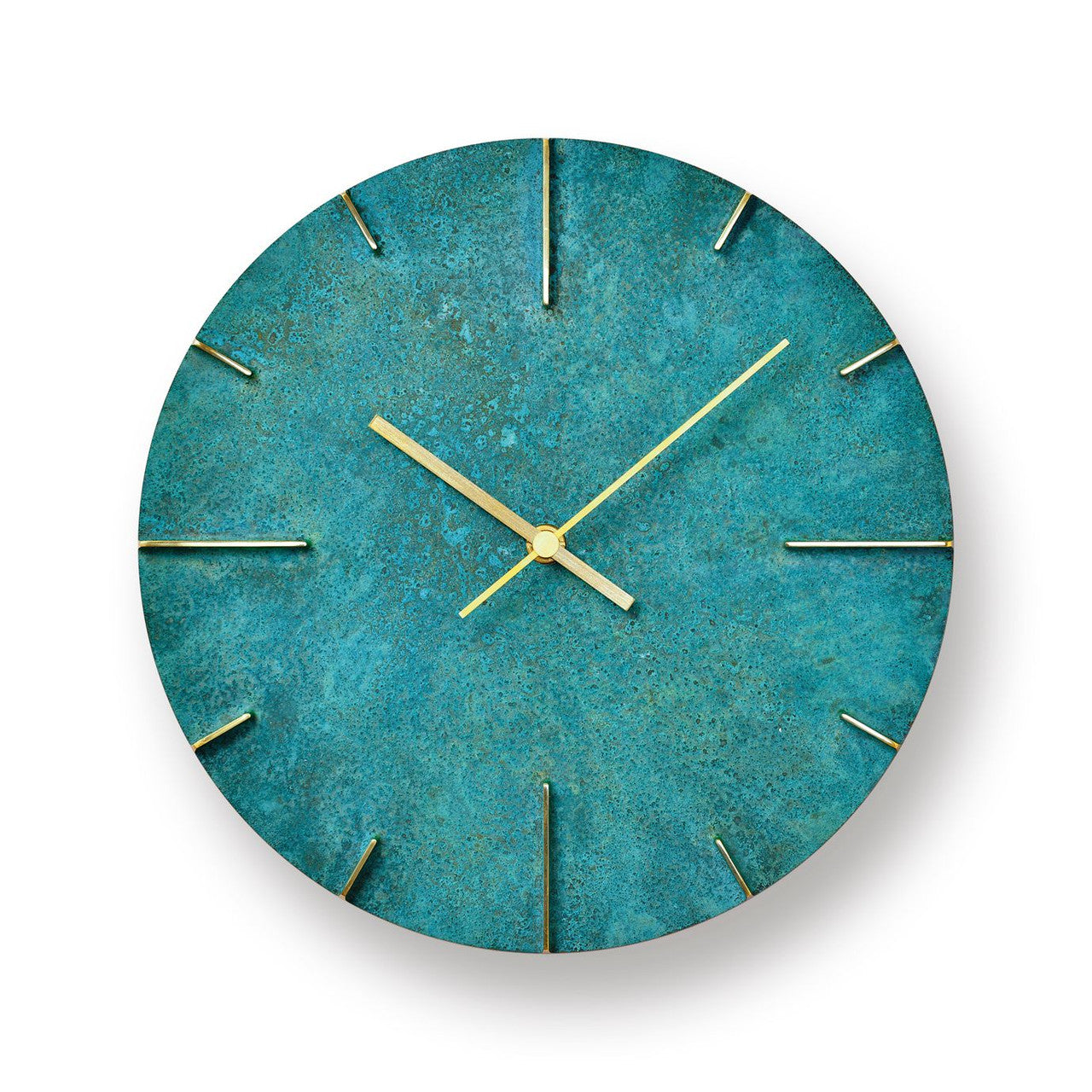 Quaint (Cast Brass) GN Clock by Lemnos