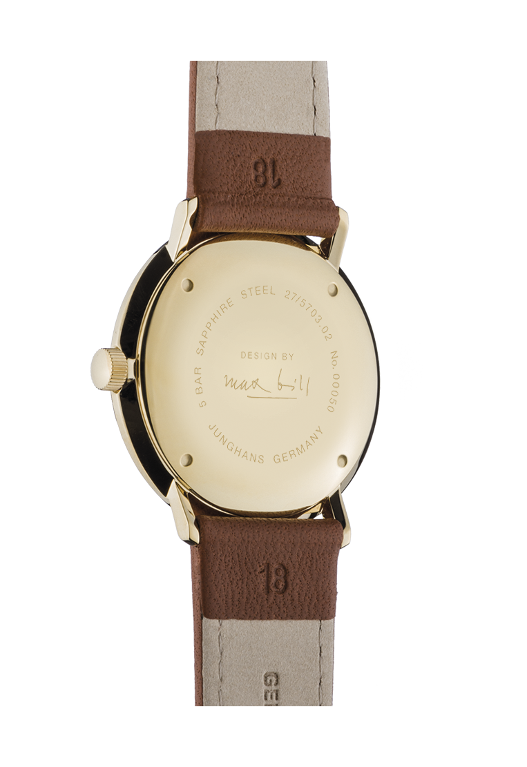 max bill Handaufzug Watch 27/5703.02 by Junghans